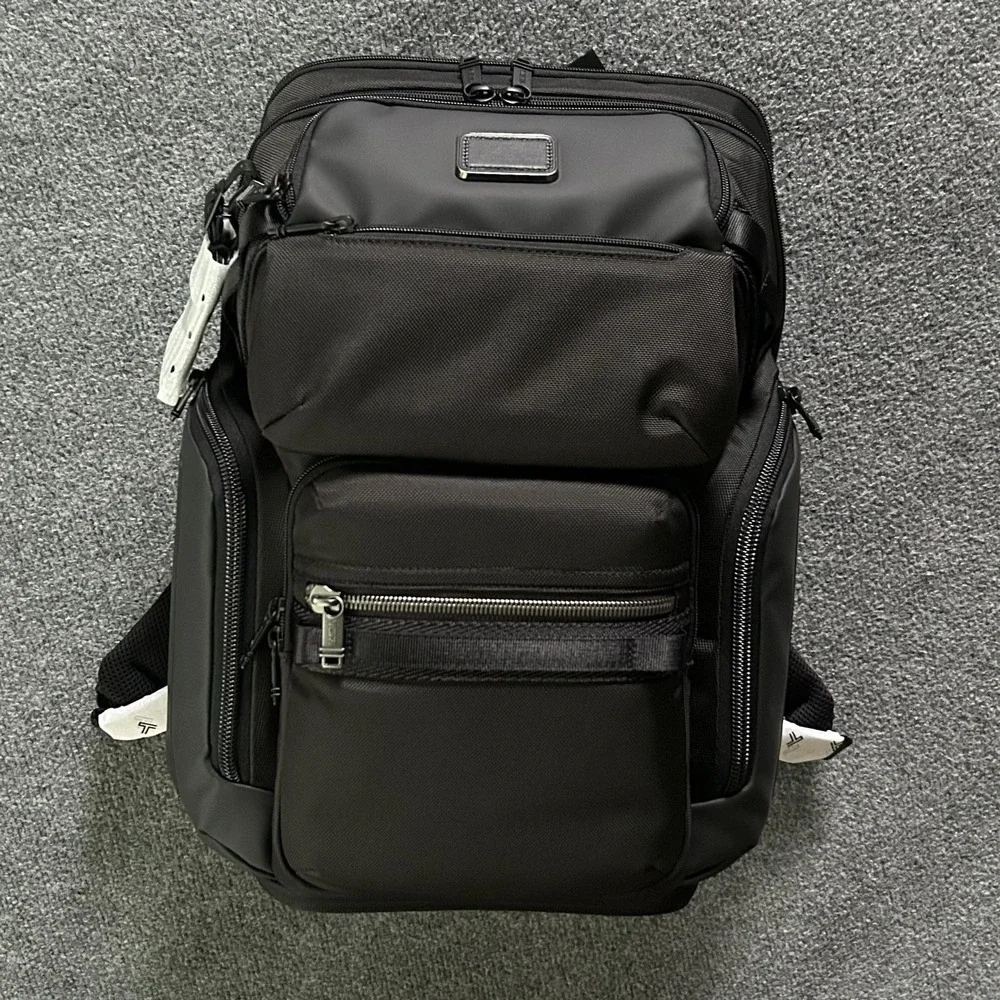 TUMI Alpha Bravo Nomadic Backpack Black 19